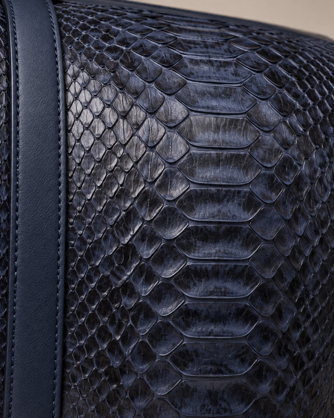 Navy python skin